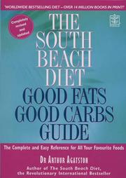 Cover of: THE SOUTH BEACH DIET by Arthur Agatston, Arthur Agatston M.D., Arthur Agatston