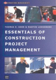 Cover of: Essentials Of Construction Project Management