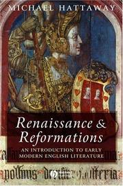 Renaissance and Reformations by Michael Hattaway