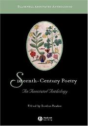 Cover of: Sixteenth-Century Poetry by Gordon Braden, Gordon Braden