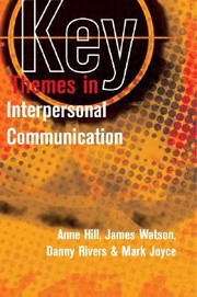 Cover of: Key Themes In Interpersonal Communication by Anne Hill, James Watson, Danny Rivers, Mark Joyce