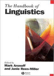 Cover of: The Handbook of Linguistics by Janie Rees-Miller