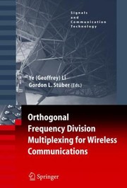 Cover of: Orthogonal Frequency Division Multiplexing For Wireless Communications