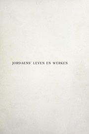 Cover of: Jordaens' leven en werken