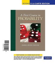 Cover of: A First Course In Probability Books A La Carte Edition by 