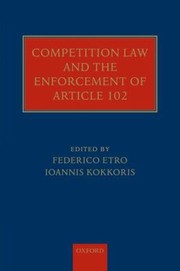 Cover of: Competition Law And The Enforcement Of Article 102