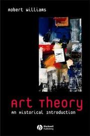 Cover of: Art Theory by Robert Williams