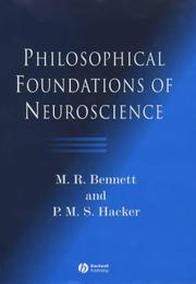 Cover of: Philosophical Foundations of Neuroscience