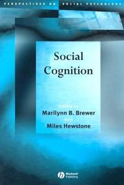 Cover of: Social Cognition (Perspecitves on Social Psychology) by 