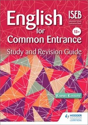 Cover of: English For Common Entrance by 