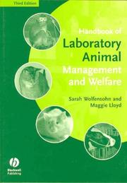 Cover of: Handbook of Laboratory Animal Management and Welfare