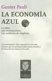 Cover of: La Economia Azul The Blue Economy by 