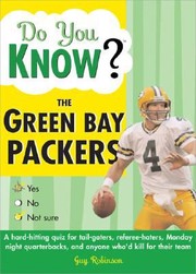 Cover of: Do You Know The Green Bay Packers