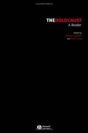 Cover of: The Holocaust Reader (Contemporary Debates in Philosophy) by Berel Lang