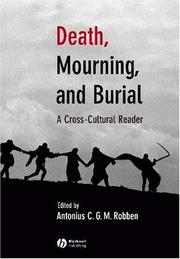Cover of: Death, Mourning, and Burial: A Cross-Cultural Reader