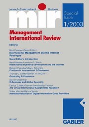 Cover of: International Management And The Internetposthype