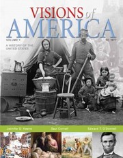 Cover of: Visions Of America A History Of The United States by 