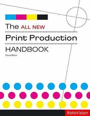 Cover of: The All New Print Production Handbook by 