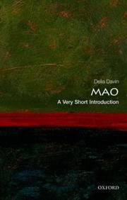 Cover of: Mao A Very Short Introduction by 
