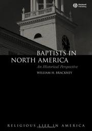 Cover of: Baptists in North America by William H. Brackney