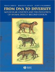 Cover of: From DNA to Diversity by Sean B. Carroll, Jennifer K. Grenier, Scott D. Weatherbee