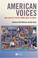 Cover of: American Voices