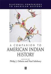 Cover of: Companion to American Indian History