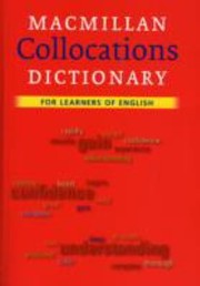 Cover of: Macmillan Collocations Dictionary