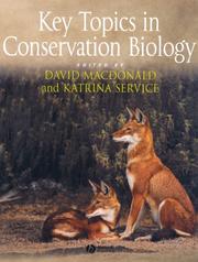 Cover of: Key Topics in Conservation Biology