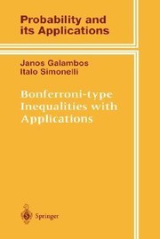 Cover of: Bonferronitype Inequalities With Applications