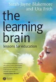 Cover of: The Learning Brain by Sarah-Jayne Blakemore, Uta Frith