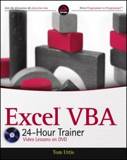 Cover of: Excel Vba 24hour Trainer by 