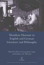 Cover of: Shandean Humour In English And German Literature And Philosophy by Klaus Vieweg