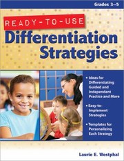 Cover of: Readytouse Differentiation Strategies Grades 35