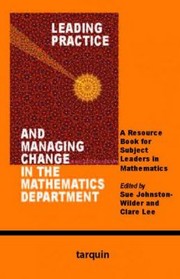 Cover of: Leading Practice Managing Change by Sue Johnston-Wilder