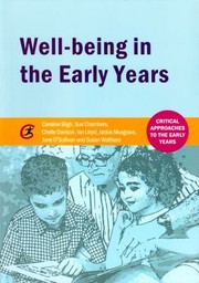 Cover of: Wellbeing In The Early Years