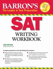 Cover of: Barrons Sat Writing Workbook by 
