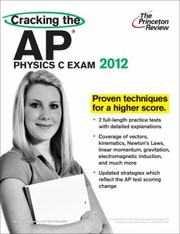 Cover of Cracking The Ap Physics C Exam by Steven A. Leduc