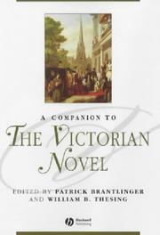 Cover of: A Companion to the Victorian Novel by William B. Thesing