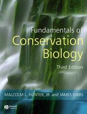 Cover of: Fundamentals Conservation Biology by Malcolm Hunter, James P. Gibbs