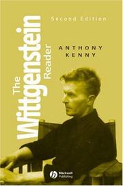 Cover of: The Wittgenstein Reader (Blackwell Readers) by Anthony Kenny