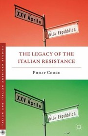Cover of: The Legacy Of The Italian Resistance by 