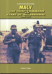 Cover of: Macv The Joint Command In The Years Of Withdrawal 1968 1973