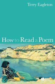 Cover of: How to Read a Poem by Terry Eagleton