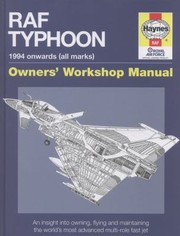 Cover of: Raf Typhoon Manual 1994 Onwards All Marks