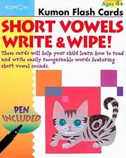 Cover of: Short Vowels Write Wipe