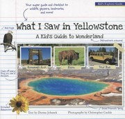 Cover of: What I Saw In Yellowstone by 