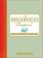 Cover of: The Bibliophiles Devotional 365 Days Of Literary Classics