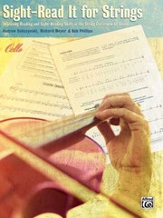 Cover of: Sightread It For Strings Improving Reading And Sightreading Skills In The String Classroom Or Studio by 