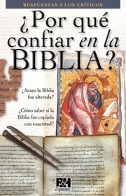 Cover of: Por Que Confiar en la Biblia